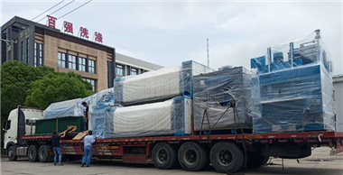 6月27、28日 百強洗滌龍等洗滌設(shè)備發(fā)貨四川