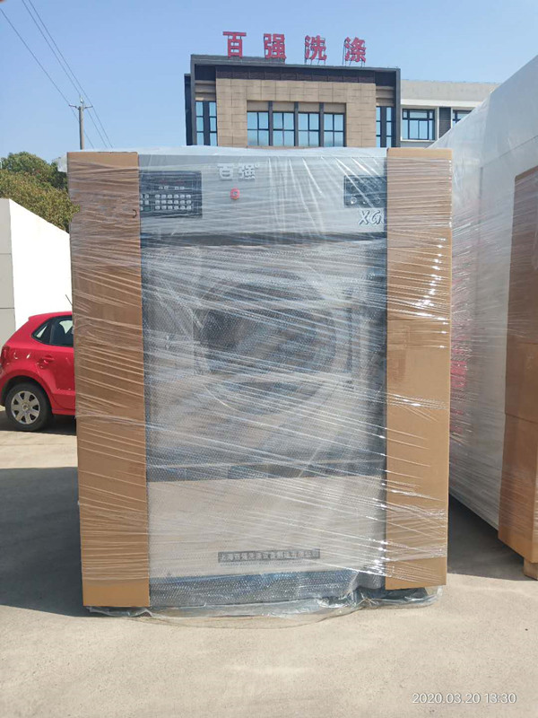 百強洗滌設備-洗脫機，烘干機，燙平機發(fā)貨四川