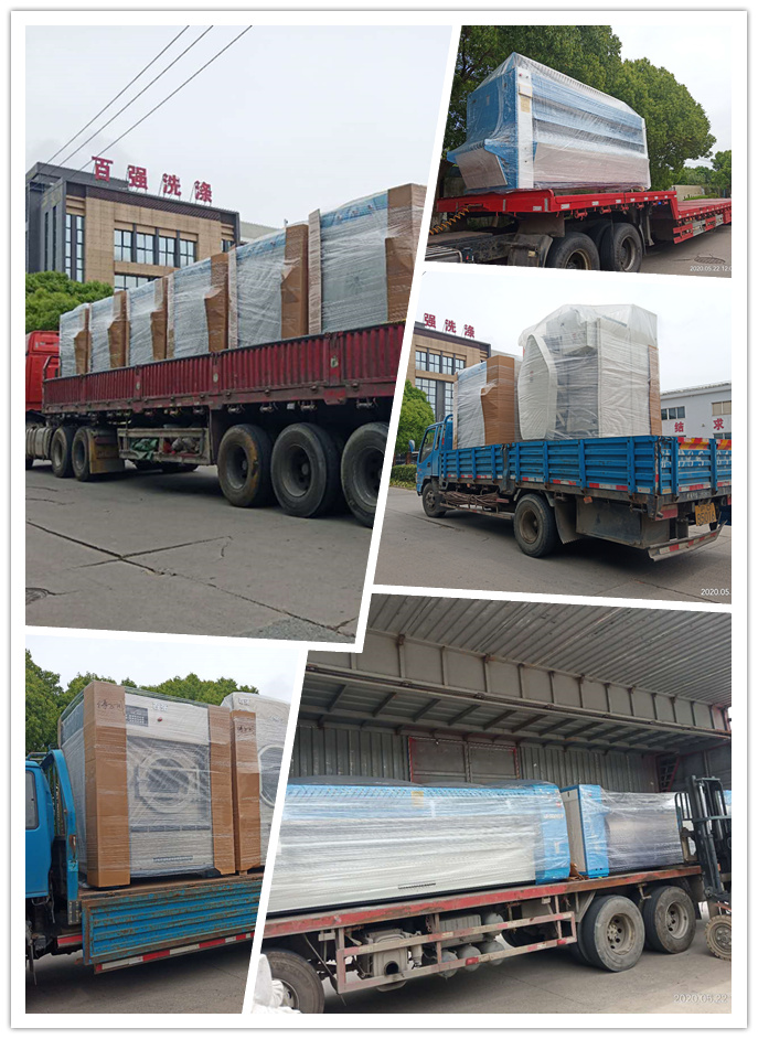 上海 北京 遵義 洛陽(yáng)客戶 訂購(gòu)的百?gòu)?qiáng)洗滌設(shè)備 今日發(fā)貨啦！