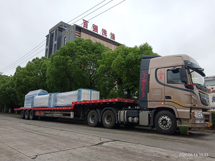 貴州和四川涼山兩地客戶訂購的洗滌設備今日發(fā)貨