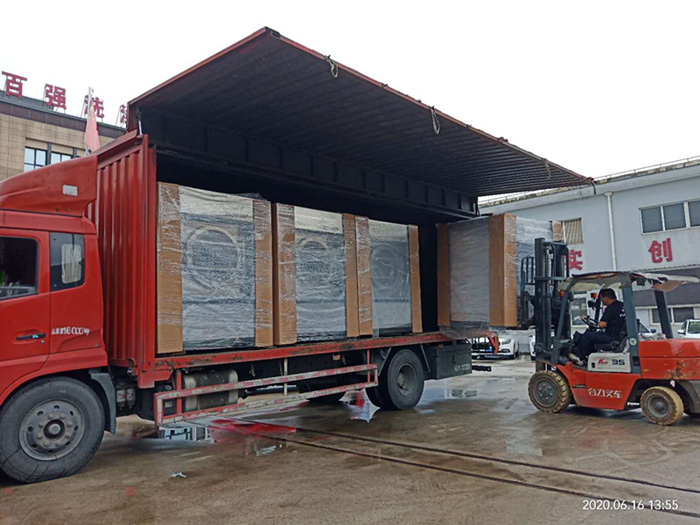 貴州和四川涼山兩地客戶訂購的洗滌設備今日發(fā)貨