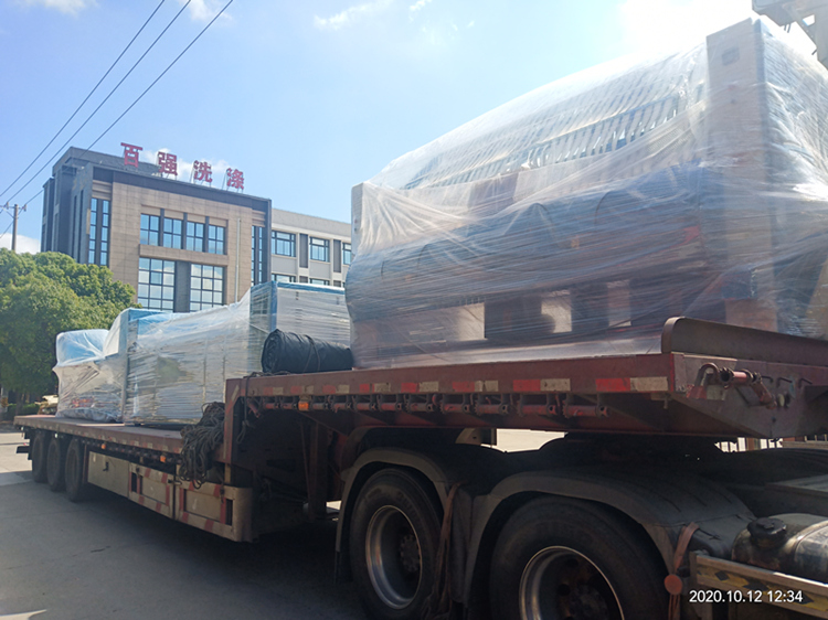 國慶節(jié)后百強洗滌設(shè)備發(fā)貨吉林長春