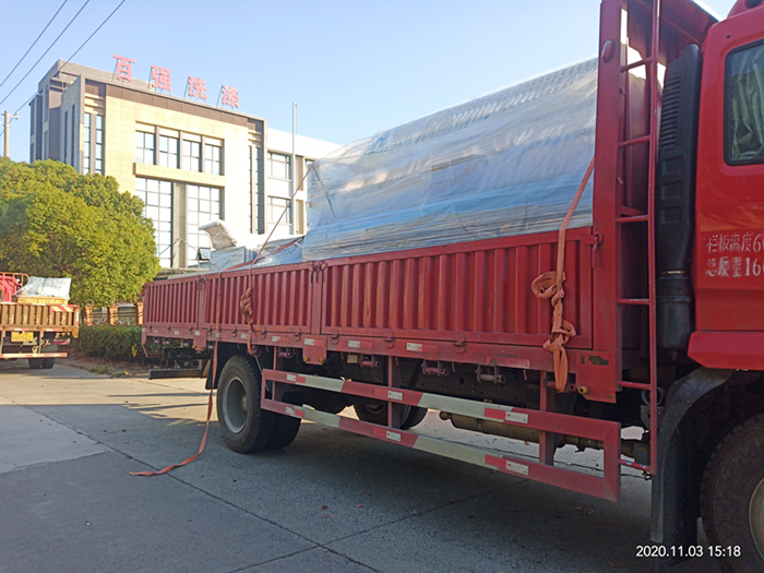 百強洗滌設(shè)備發(fā)貨安徽六安和湖南